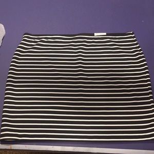 Striped skirt